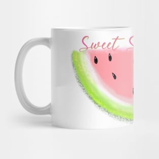 Sweet Summertime Watermelon Design Mug